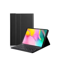Buway Samsung Galaxy Tab S7 FE SM-T733NZSATUR Uyumlu Kablosuz Klavyeli Standlı Kılıf