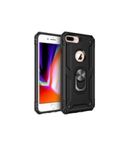 Apple iPhone 7 Plus Uyumlu Kılıf Zore Vega Kapak (Siyah)