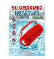 IPX6 Suya Dayanıklı Bluetooth 5.1 Hoparlör 20W Stereo Ses Çift 52 mm Sürücü