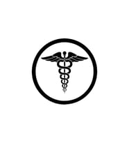Miyrem Sticker Serisi Doktor Logosu Sticker (Siyah)