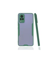 Vivo V21 Kılıf Platin Silikon - Yeşil