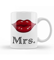 Mrs Dudak Kupa Bardak Porselen