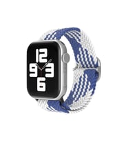 Uray store Watch 22mm Star Kordon - Mavi-Beyaz