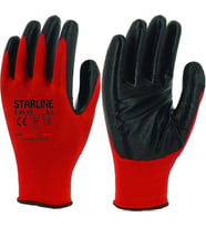 Starline E-43 Koruyucu Nitril Eldiven No:10 5 Ad.