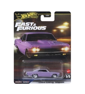 Hot Wheels Premium Fast & Furious 1966 Chevy Impala HNW46 JBL95