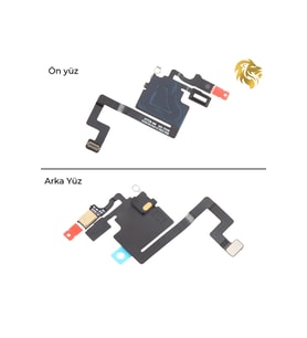 İphone 17 Pro Ahize, iç kulaklık filmi, üst hoparlör filmi flexi, sensör flexi, yakınlık sensör flexi, speaker filmi, face id 17 Pro Uyumlu