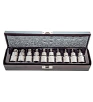 11 Parça 1/2inç CR-V Torx Lokma Seti