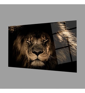 Aslan Cam Tablo