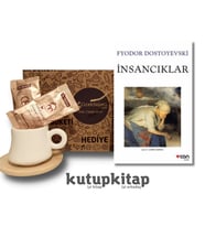 Kutupkitap Bambu Fincan Türk Kahvesi Kişiye Özel Not İnsancıklar Dostoyevski Kitap Hediye Seti