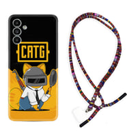 Samsung A23 A31 A32 A50 A51 A52 A53 A70 Kılıf Boyun Asklı Rasta Silikon Cat G 1677