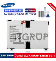 Samsung Galaxy Tab S3 Batarya Pil Eb-Bt825Abe Sm-T825C+Tamir Set