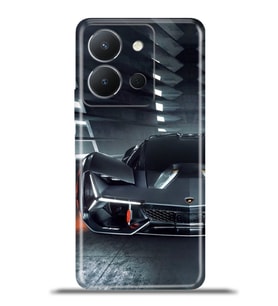 Vivo Y36 Kapak HD Renkli Dizayn Silikon Kılıf - Greycar