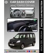 RENAULT KANGOO (1997-2008) AIRBAGSIZ Torpido Örtüsü Ön Panel Koruma Tam Uyum UV Koruma Kaymaz