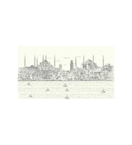 DBSanatevi Istanbul Tepeleri Çizim Tablo 50 X 70 Cm