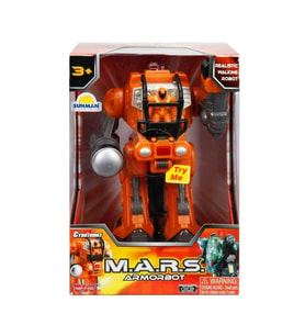 M.A.R.S Sesli ve Işıklı Zırhlı Robot