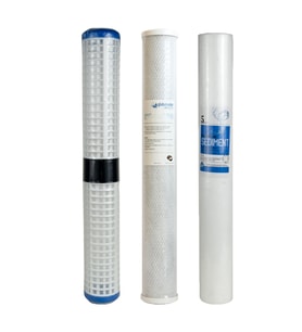 Aquames - 20'' Bina girişi 3'lü Filtre Seti