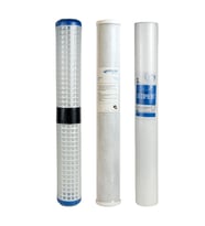 Aquames - 20'' Bina girişi 3'lü Filtre Seti