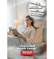 Ergonomik Destek Yastığı – Baş, Sırt, Bel ve Bacak Desteği (Bej)