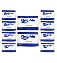 Dolphin PE İş Temizlik Tek Kullanımlık Şeffaf Poşet Market Eldiven - Büyük Boy- 100 Adetlik 10 Paket