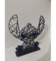 Geometrik 3D Stitch Masaüstü Dekor – Modern Tasarım Özel Baskı