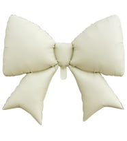 40" Folyo Balon Kurdele Retro Krem 98*75cm