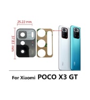 Xiaomi Poco X3 Gt Arka Kamera Camı Lens Yapışkanlı