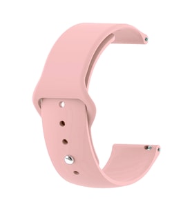 Microsonic Samsung Galaxy Watch 4 Classic 46mm Silicone Sport Band Rose Gold