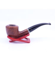 Şahin Sarı Yıldız Bent Dublin 9mm Filtreli Akrilik Saplı Pipo 237178-419 Model 1 (Kahverengi)