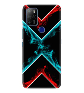 Omix X500 Kılıf Silikon Desen Smoke 1728