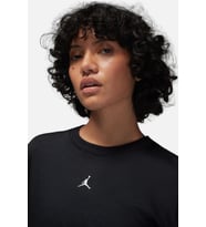 Nike Jordan Diamond Jumpan Women’s Loose Fit Top T-shirt Kadın Bol Kalıp File Detaylı Tişört Beyaz