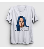 Presmono Unisex Beyaz Party's Over Billie Eilish T-Shirt 154603tt