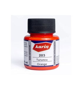 Hat Mürekkebi-kaligrafi Mürekkebi-akrilik Mürekkep Turuncu 203-45ml