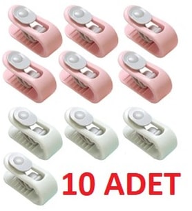 Mandallı Yorgan Sabitleme Klipsi 10 Adet (5680)