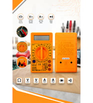 Dijital Elektrik Ölçüm Cihazı Multimetre Volt Amper Ohm Test Ölçer