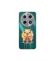 Huawei Nova 12s ile Uyumlu Splash Kapibara Tasarımlı Şeffaf Silikon Kılıf