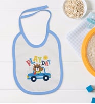 BK Kids Mavi Bebek Mama Önlüğü - Model 186