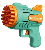 1 PCS VIP BLUE BUBBLES GUN 29 DELİKLİ ÇOKLU KÖPÜK ATAN TABANCA MAVİ KÖPÜK TABANCASI 2SOLİSYON HEDİYE