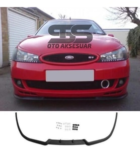 Ford Mondeo MK1 MK2 Cupra R Uyumlu Ön Lip Mat Siyah Ön Tampon Lip
