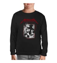 Metallica - Grup Elemanları High Siyah Çocuk Sweatshirt