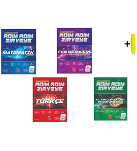 Newton 8.Sınıf Matematik Fen Türkçe İnkılap Fasikül Adım Adım Etkinlikli Konu Anlatımlı Soru Bankala