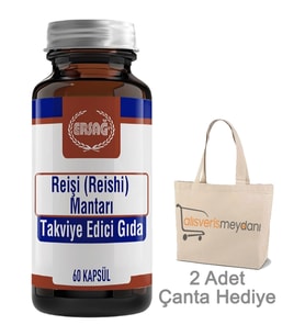 Ersağ Reişi (Ganoderma) Mantarı - 60 Kapsül
