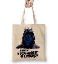 Gora Senin Yüzüne Ne Olmuş Bez Çanta Uzun Saplı