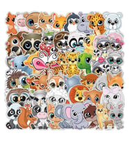25'li Su Geçirmez Opak Sticker Seri : 14