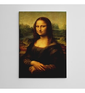 Leonardo Da Vinci Mona Lisa Kanvas Tablo