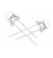 Led 4.8mm Mantar Yeşil Şeffaf (10 Adet)