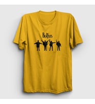 Presmono Unisex Sarı Signals The Beatles T-Shirt 115110tt (Sarı)