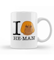 I Love He Man Masters Of Universe Kupa Bardak Porselen