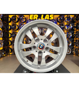 4 Adet BMW ORIJINAL 7*16 5*120 ET34 72.6 SILVER JANT REVİZE EDİLMİŞ (Takım)