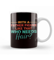 Father Bald Baldy Alopecia Balding Daddy Dad Papa Husband Kupa Bardak Porselen