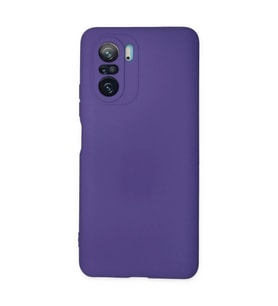Xiaomi Poco F3 Kılıf Nano içi Kadife Silikon - Mor